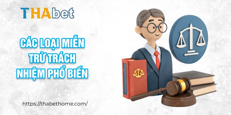 Các loại miễn trừ trách nhiệm phổ biến